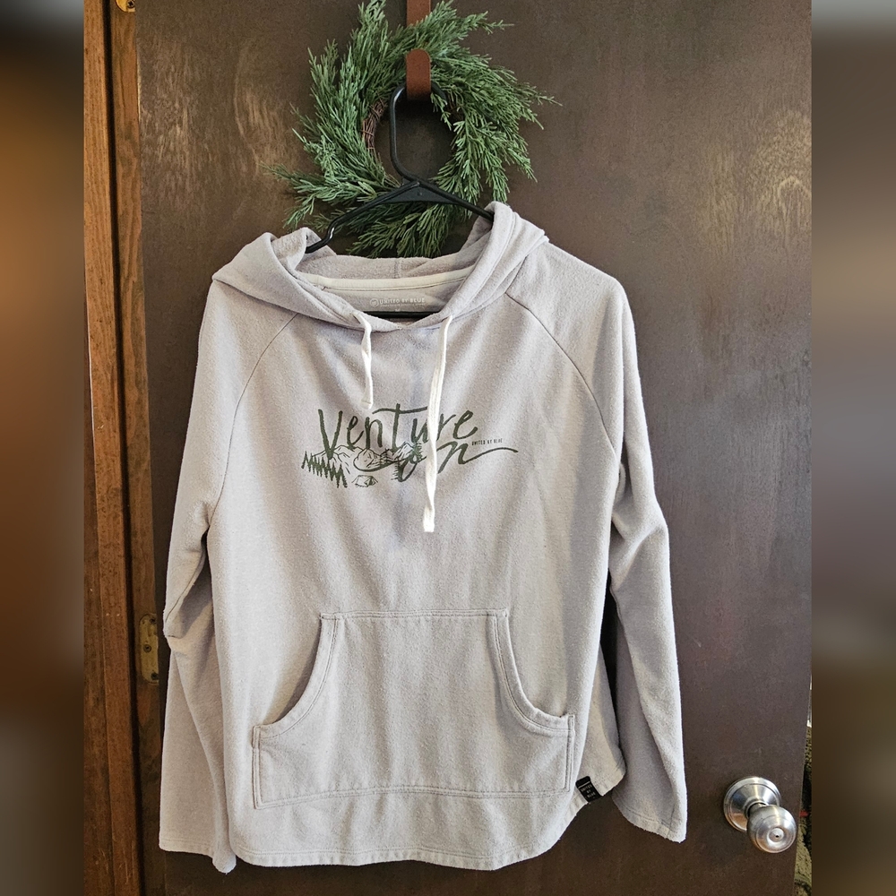 United By Blue Venture Gray Hoodie